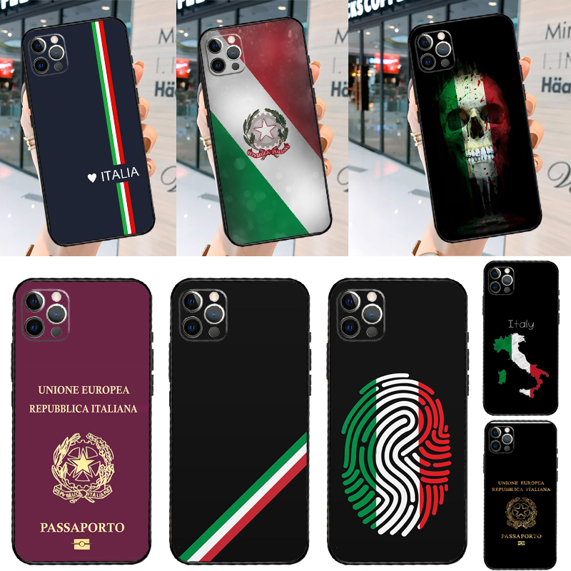 Oppo Reno 12 - Etui z motywem flagi Włoch do