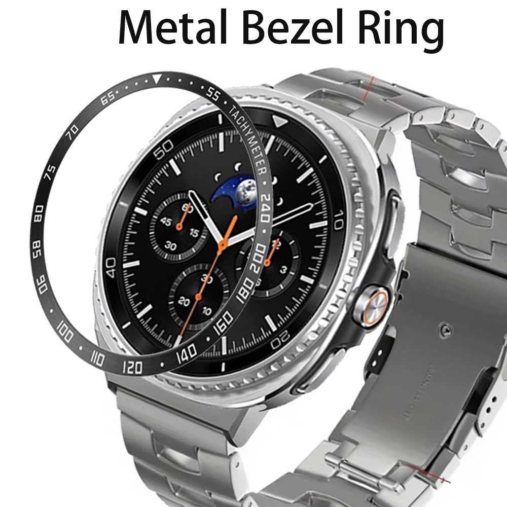 Accessories For Galaxy Watch 5 - Metalowy pierścień/ramka na ekran do Samsung