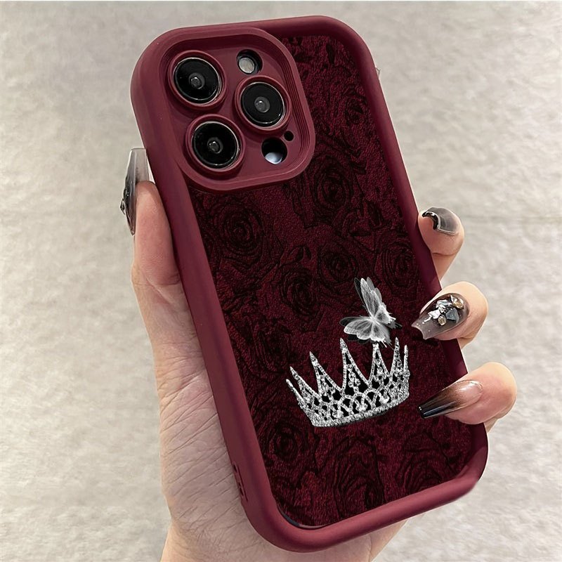 Apple Iphone 15 Pro Max - Etui na telefon z motywem czerwonej