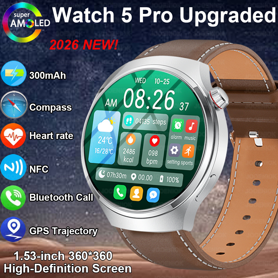 Smartwatch Face - 2026 Nowy Smartwatch 5 Pro z