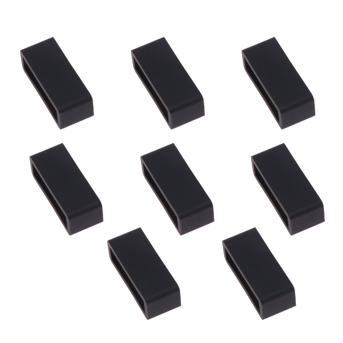 8 sztuk, czarne silikonowe pie – Silicone Band Replacement recenzja i cena