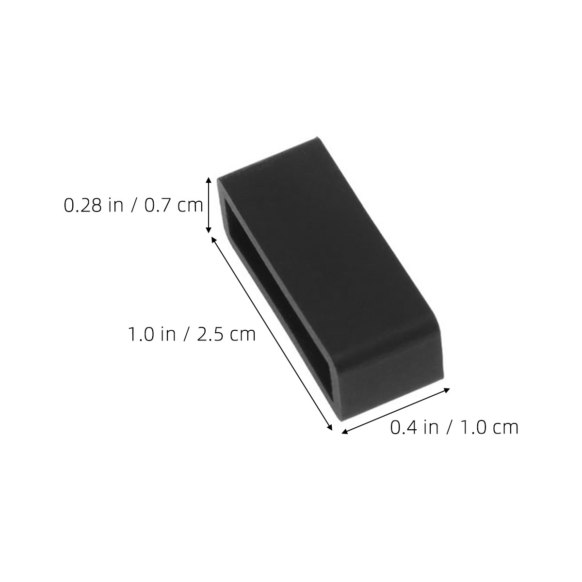 8 sztuk, czarne silikonowe pie – Silicone Band Replacement recenzja i cena