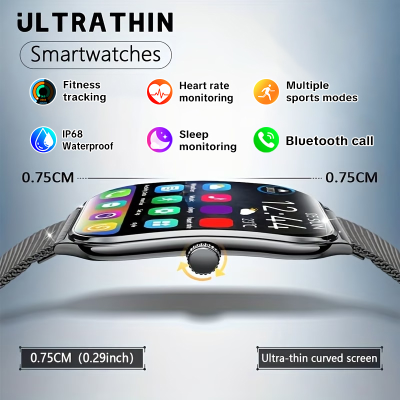 Nowy ultracienki smartwatch z  – Smartwatch Face recenzja i cena