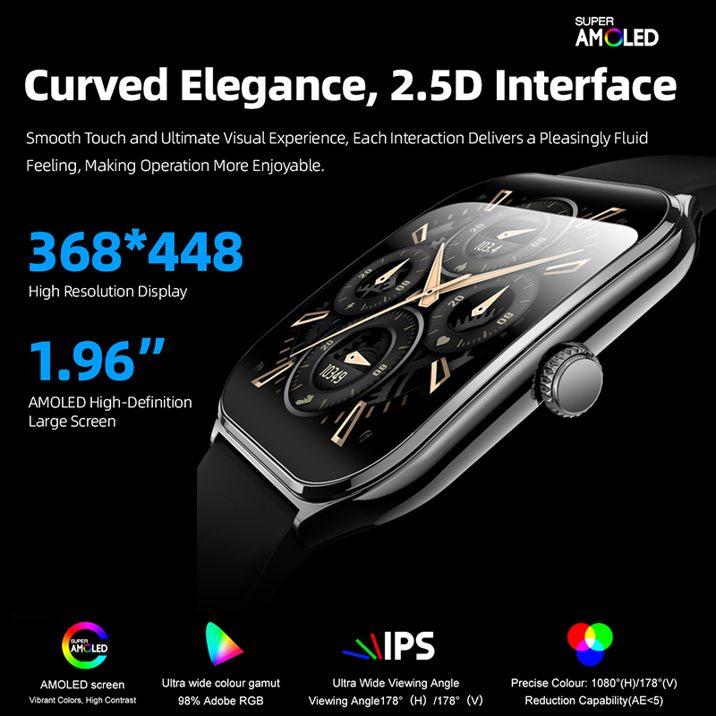 Nowy ultracienki smartwatch z  – Smartwatch Face recenzja i cena