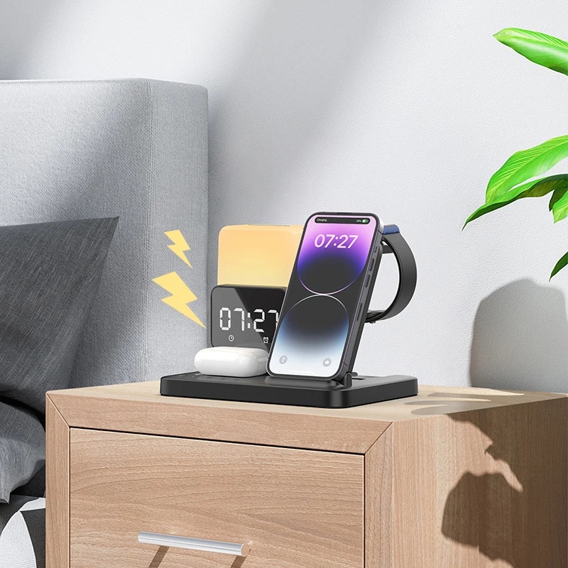 Bezprzewodowa ładowarka 6 w 1  – Smartwatch X12 recenzja i cena