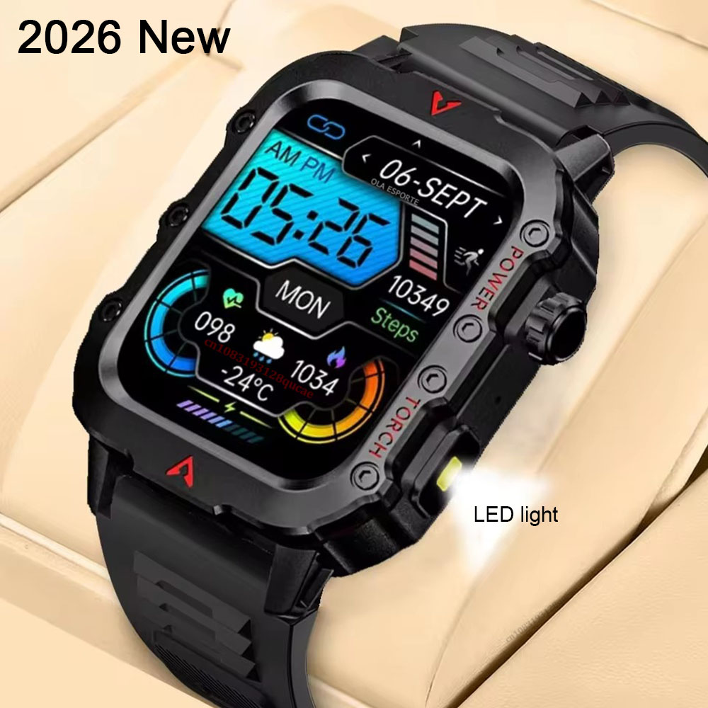 Nowy męski smartwatch z latark – Smartwatch X12 recenzja i cena